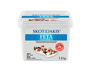 Feta, blend of cow and goat's milk